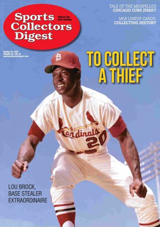 Sports Collectors Digest   October 23, 2020
