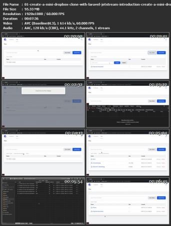 Codecourse - Build a Mini Dropbox Clone with Laravel Jetstream