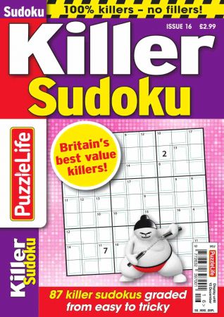 PuzzleLife Killer Sudoku   Issue 016, 2020