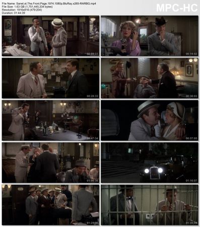 The Front Page 1974 1080p BluRay x265-RARBG