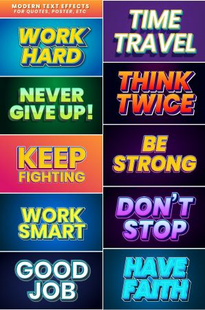 GraphicRiver   Modern Text Effects 28222525