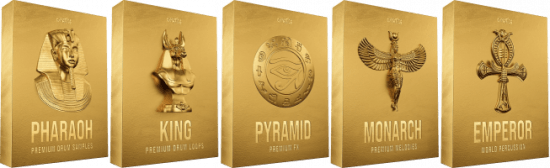 Cymatics PHARAOH Premium Drum Samples WAV MiDi