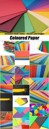 Coloured Paper   23xUHQ JPEG