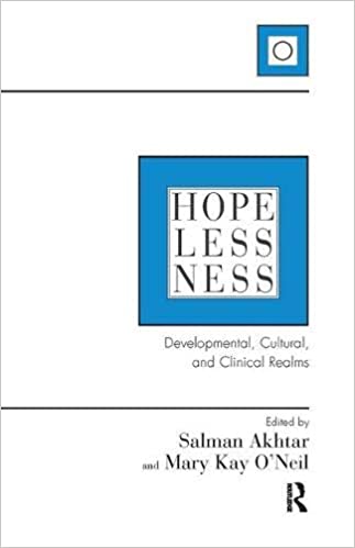 Hopelessness: Developmental, Cultural, and Clinical Realms