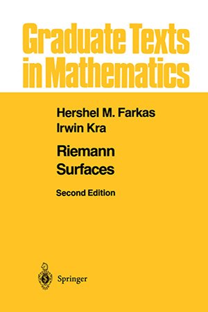 Riemann Surfaces, 2nd Edition