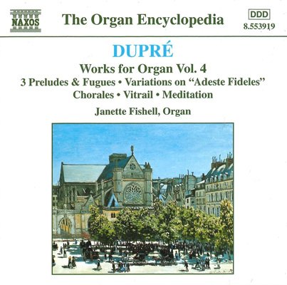 Janette Fishell ‎–  Dupré: Works For Organ Vol. 4 (1998) FLAC