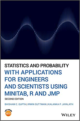 Statistics and Probability with Applications for Engineers and Scientists Using MINITAB, R and JMP, 2nd Edition (True PDF)