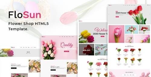 DesignOptimal ThemeForest FloSun v1 0 Flower Shop HTML5 Template 29223925