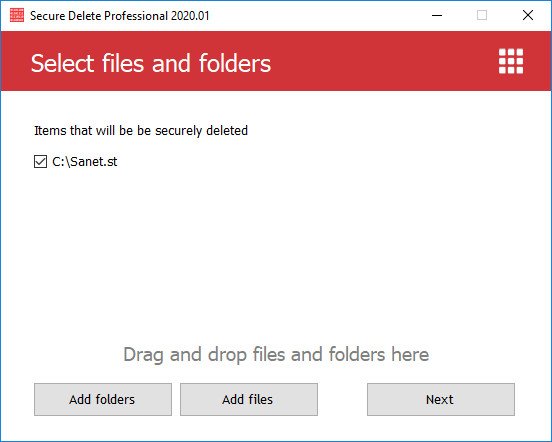 Secure Delete Professional 2023.14 download the new version