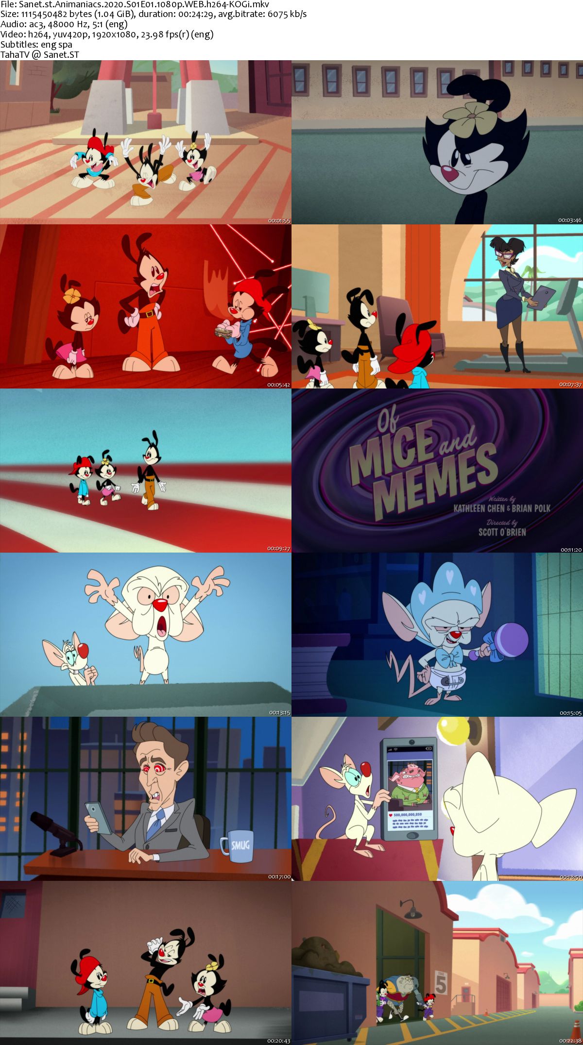 download animaniacs 2020 episode 1