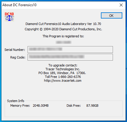 Diamond Cut Forensics10 Audio Laboratory 10.70