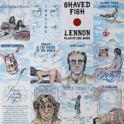 John Lennon - Shaved Fish (UK Apple Records PCS 7173) - 1975, LP24/192