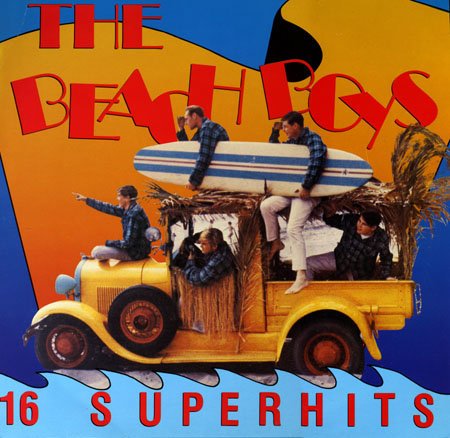 The Beach Boys - 16 Superhits - 1988, LP24/96