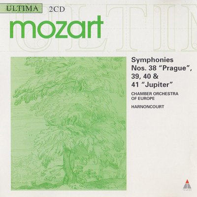Chamber Orchestra Of Europe / Nikolaus Harnoncourt ‎– Mozart: Symphonies Nos. 38,39,40,41 (1997) FLAC