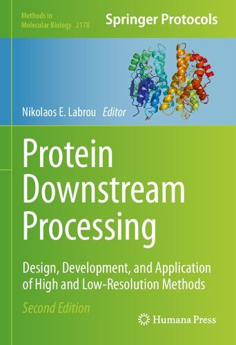 Protein Downstream Processing: Design, Development, and Application of High and Low Resolution Methods, 2nd Edition