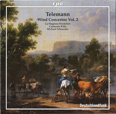 La Stagione Frankfurt, Camerata Köln / Michael Schneider ‎– Telemann: Wind Concertos, Vol. 2 (2008) FLAC