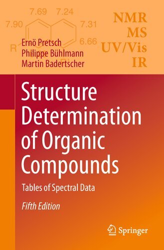 Structure Determination of Organic Compounds: Tables of Spectral Data, 5th Edition