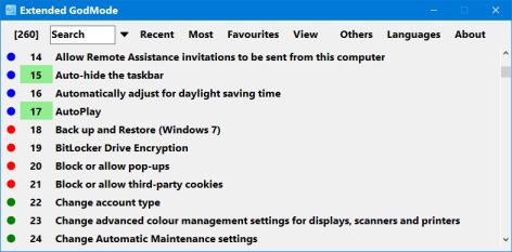 Extended GodMode 1.0.2.15 Multilingual
