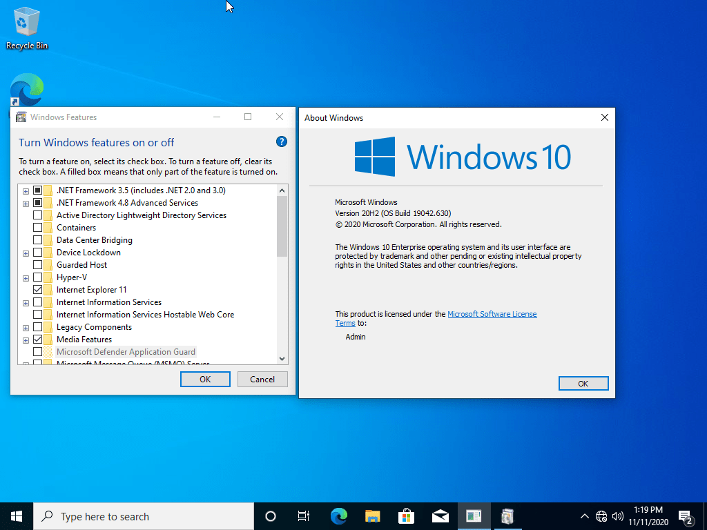 feature update to windows 10 version 20h2 download offline installer