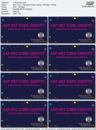 ASP.NET Core Identity   Authentication & Authorization