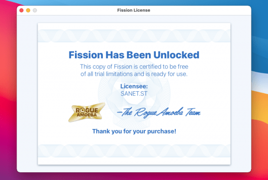 Fission 2.6.1 macOS