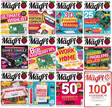 The MagPi   2020 Full Year Issues Collection
