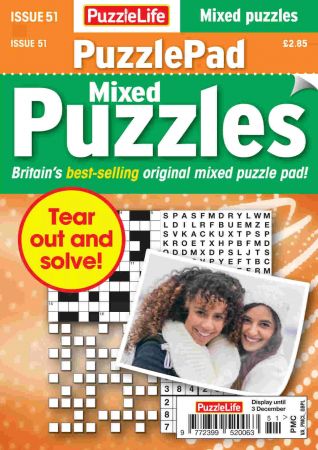 PuzzleLife PuzzlePad Puzzles   Issue 51, 2020