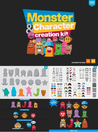 CM   Monsters and Character creation kit 27541