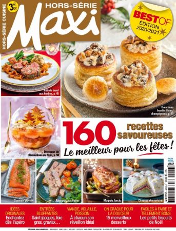 Maxi   Hors série Cuisine N°46   Décembre 2020   Janvier 2021
