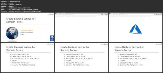 Create Backend Service for Xamarin Forms