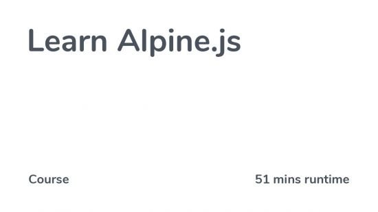 Codecourse - Learn Alpine.js