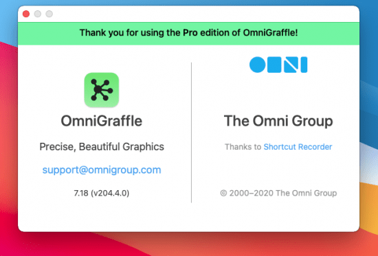OmniGraffle Pro 7.18 Multilingual macOS