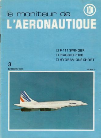 Le Moniteur de L'Aéronautique N°3   Décembre 1977