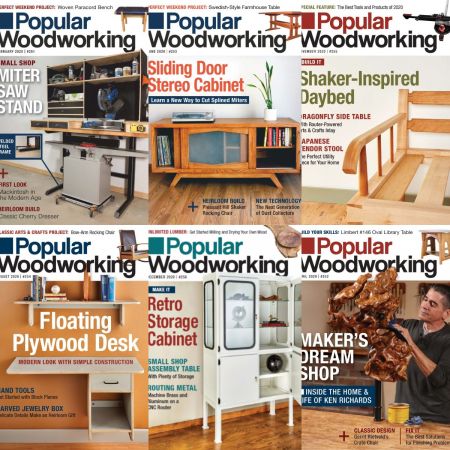 Popular Woodworking   Full Year 2020 Collection