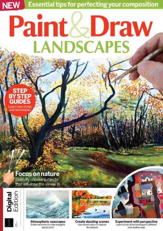 Paint & Draw Landscapes   First Edition, 2020