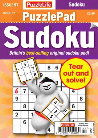 PuzzleLife PuzzlePad Sudoku   Issue 57, 2020