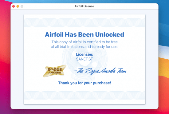 Airfoil 5.9.4 macOS