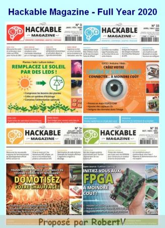 Hackable Magazine   Année 2020 complète
