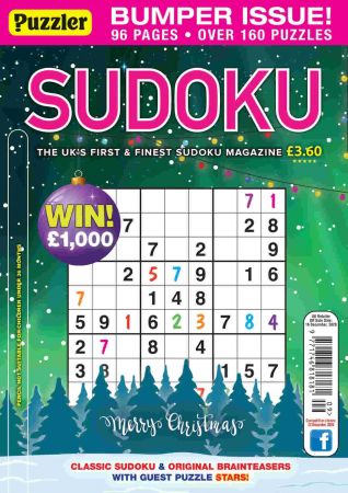Puzzler Sudoku   Issue 209, 2020