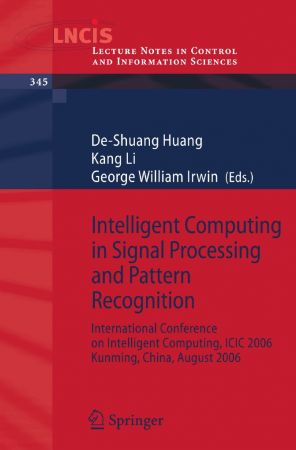 Intelligent Computing in Signal Processing and Pattern Recognition