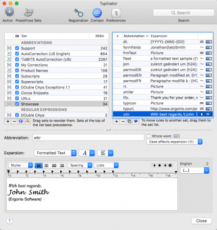 Typinator 8.5 Multilingual macOS