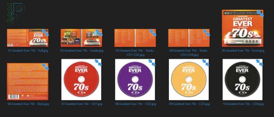 VA - Greatest Ever 70s (4CD, 2020) EAC-Rip