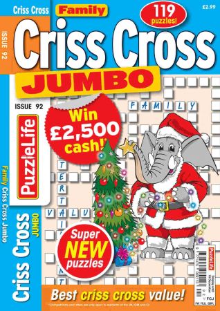 Family Criss Cross Jumbo   Issue 92, 2020