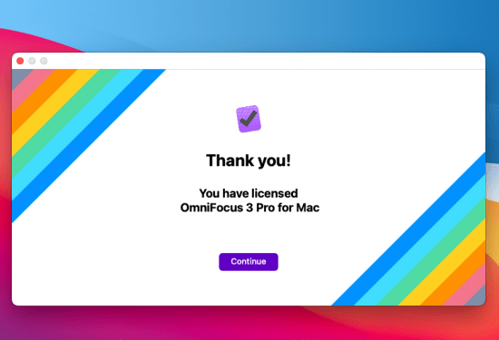 OmniFocus Pro 3.9 Multilingual macOS