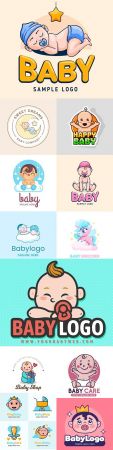 Baby brand name company logos corporate design