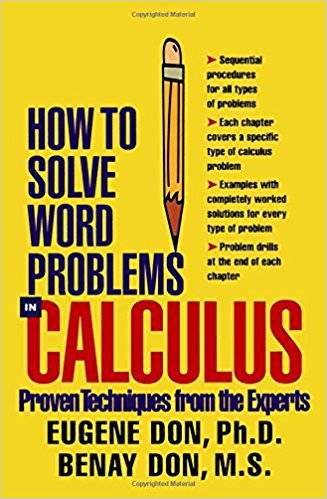 How to Solve Word Problems in Calculus (EPUB)