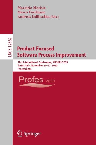 Product Focused Software Process Improvement