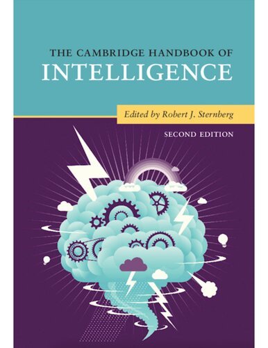 The Cambridge Handbook of Intelligence, 2nd edition