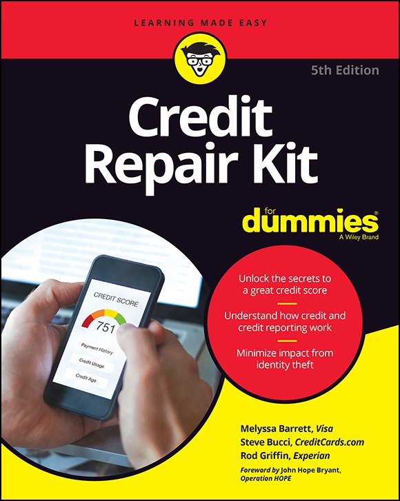 Download Credit Repair Kit For Dummies, 5th Edition (True EPUB