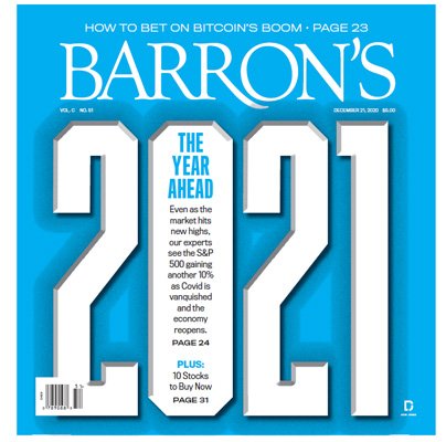 Barron's Magazine   December 21, 2020